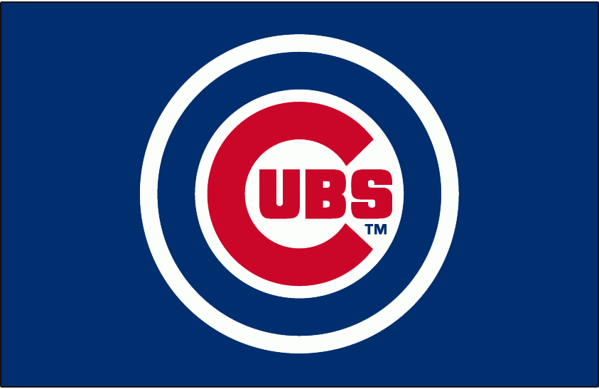 Chicago Cubs 1982-1989 Jersey Logo fabric transfer